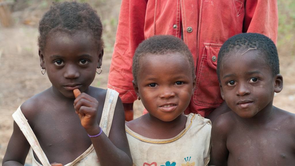 Bambini in Guinea Bissau